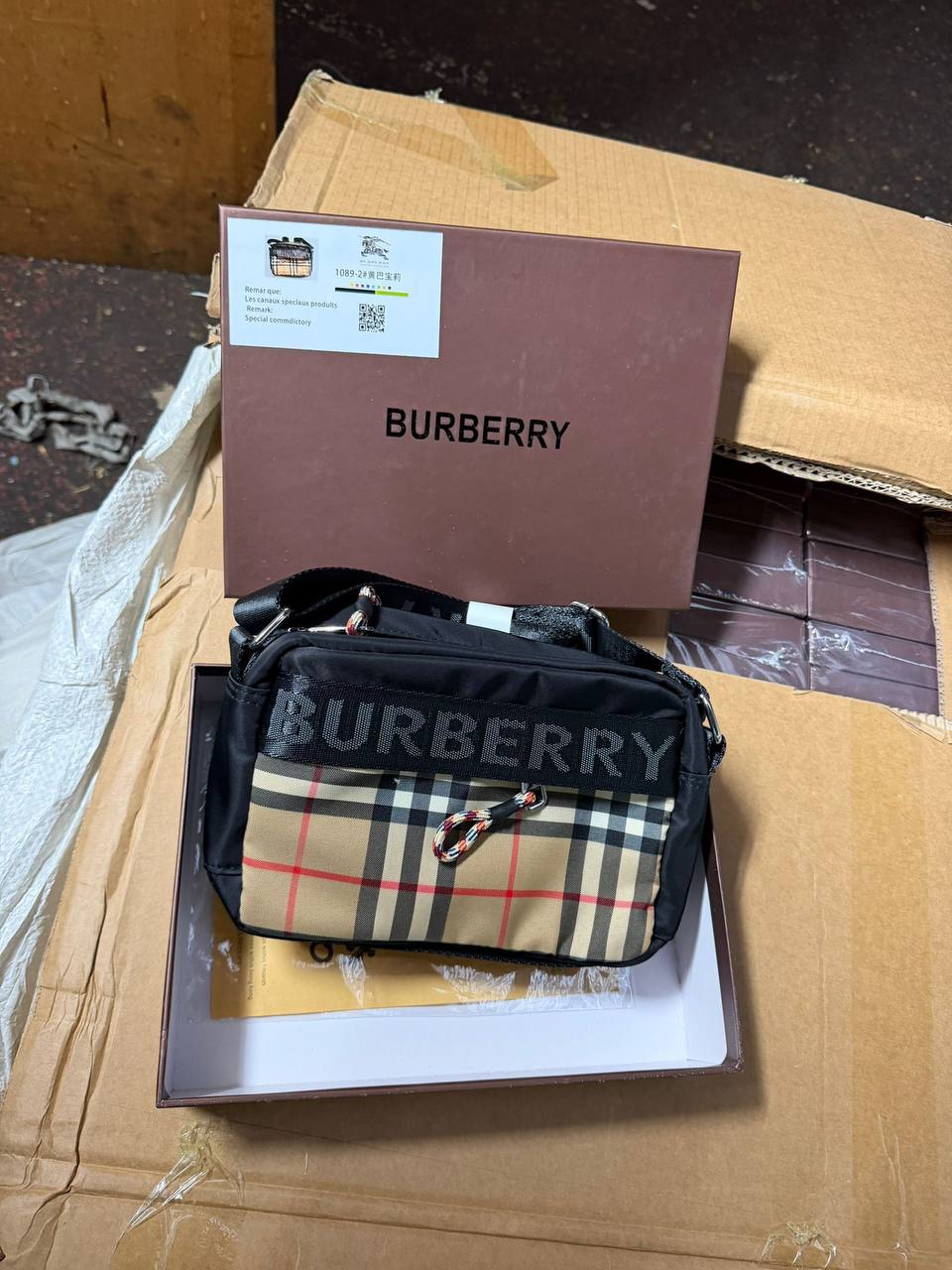 Man bag with box sa1005