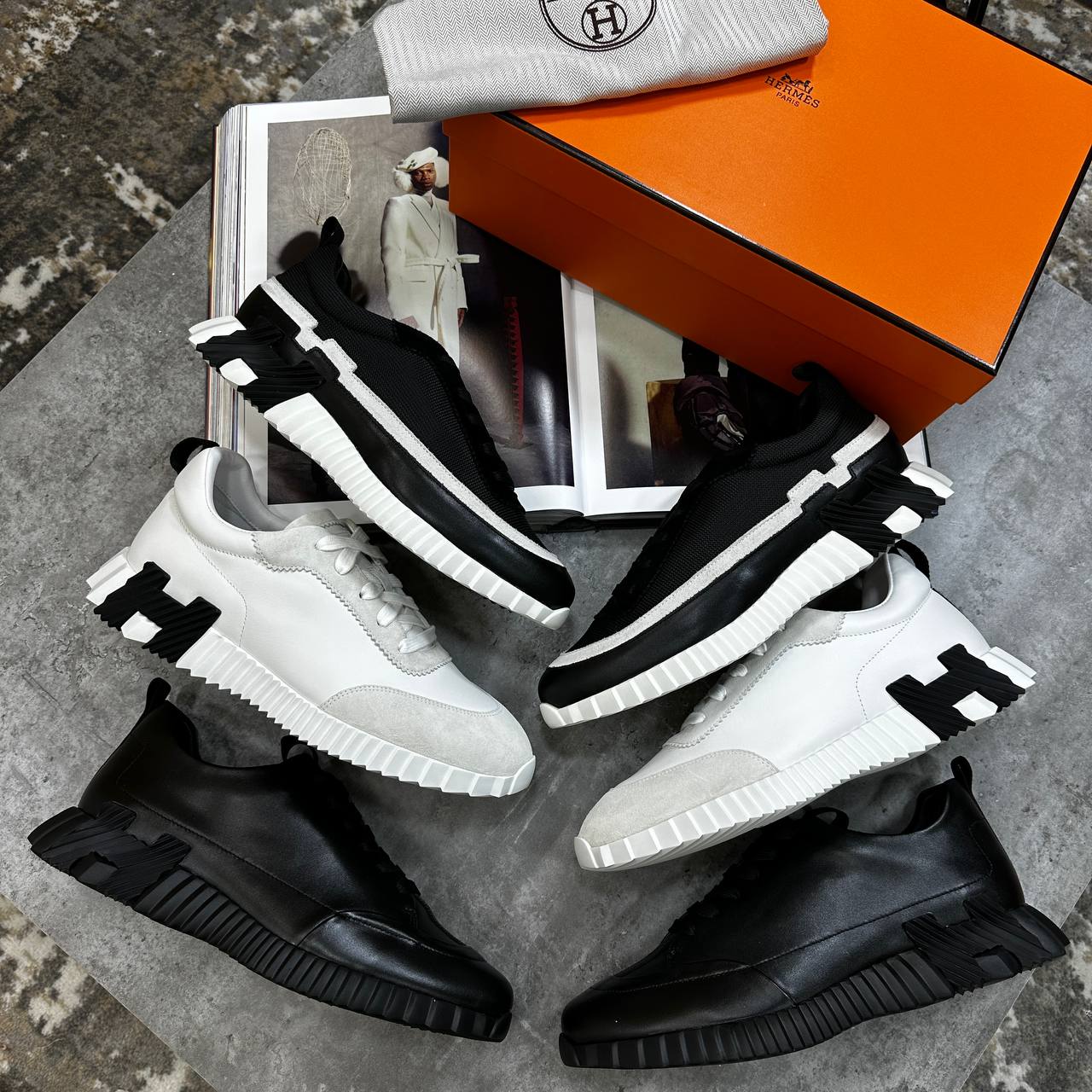 Supercl quality Bouncing Hermes sneaker ha2108