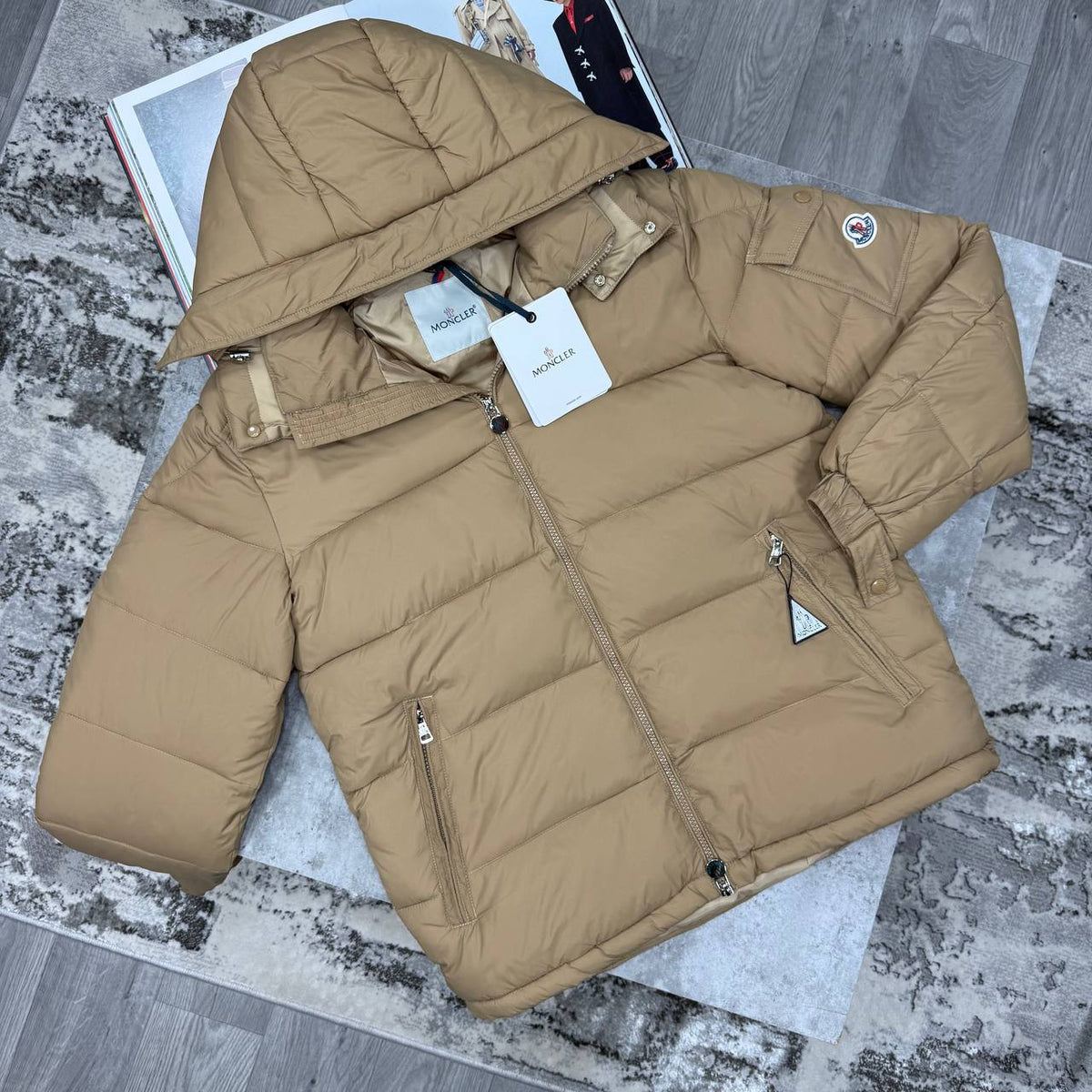SUPER CLON MONCLE MAYA WITH DETACHABLE FUR jay2408