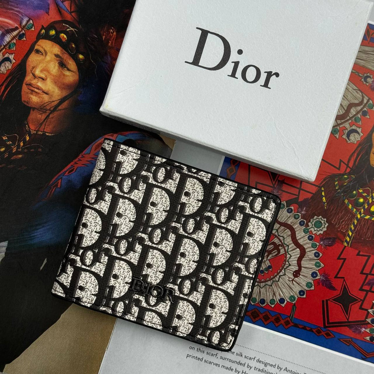 Wallets with box and dust bag sa1808