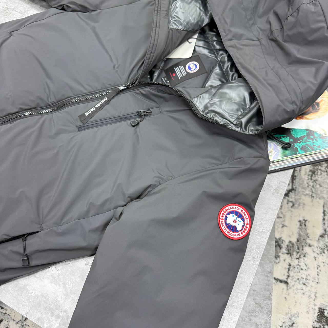 SUPER CLON CANAD GOOSE LODGE HOODY jay230