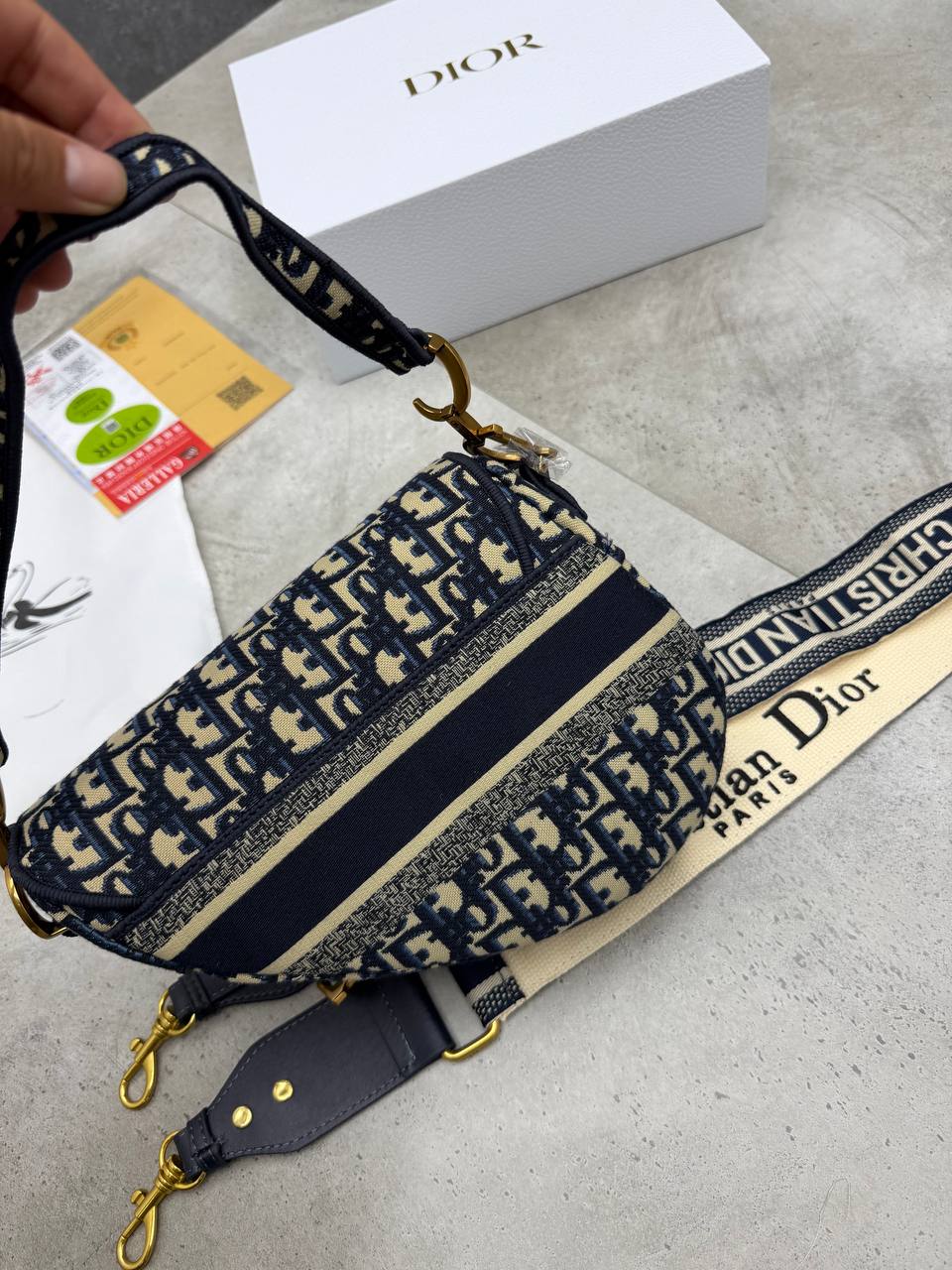 SUPER CLON DIO BAG COME WITH BOX ETC am1808