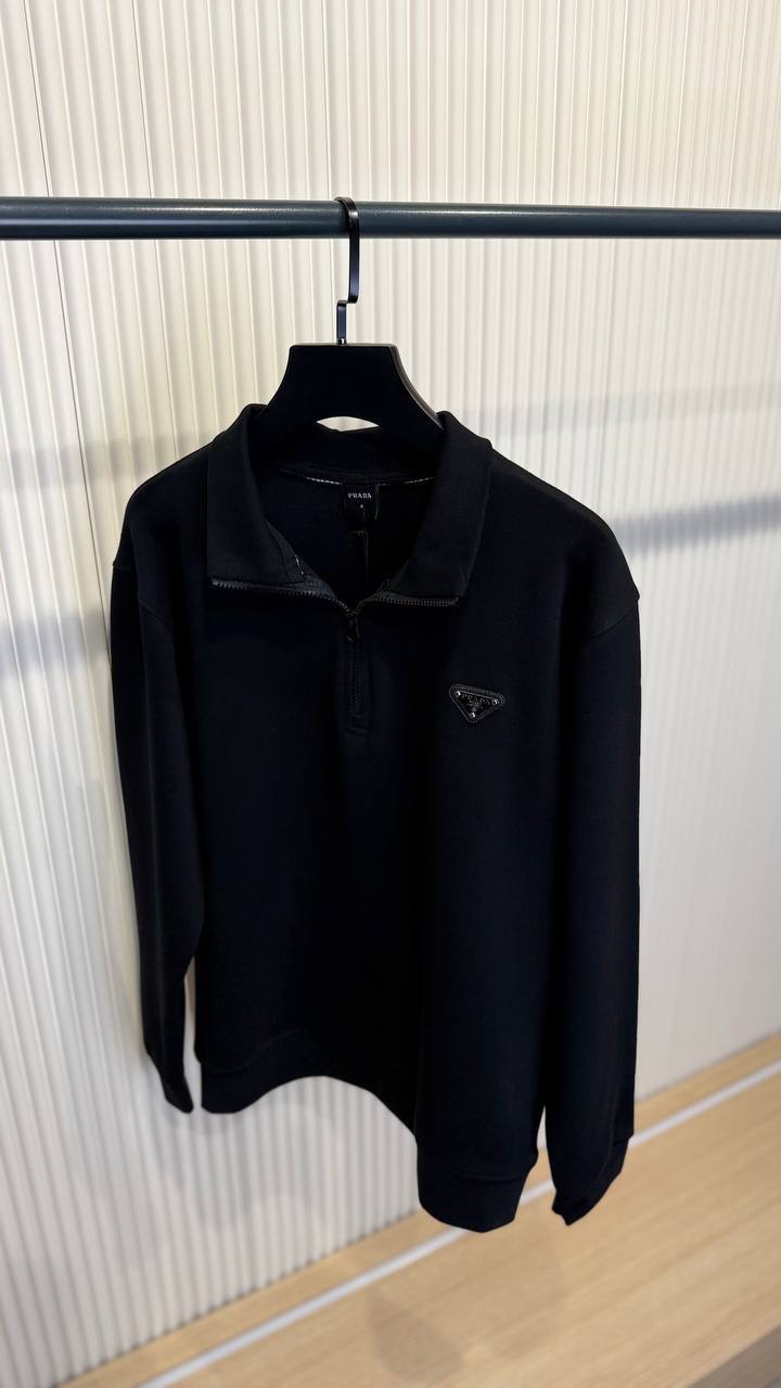 Prad half-zip men's pique sweatshirt to2408