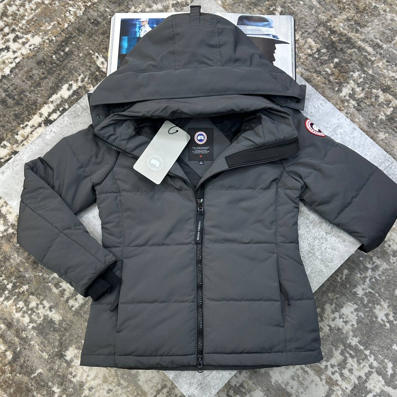 Superclon quality Canad goosechelse ladies parka ha2108