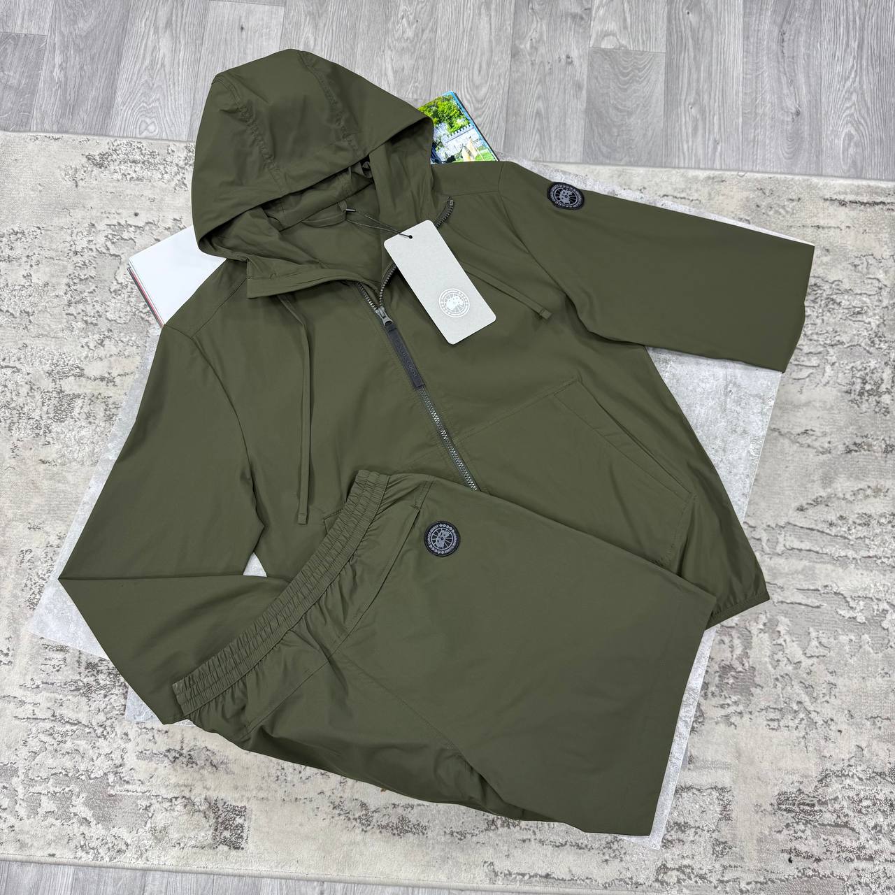 SUPER CLON CANAD GOOS LIGHTWEIGHT JACKET ND SHORTS SET jay1607