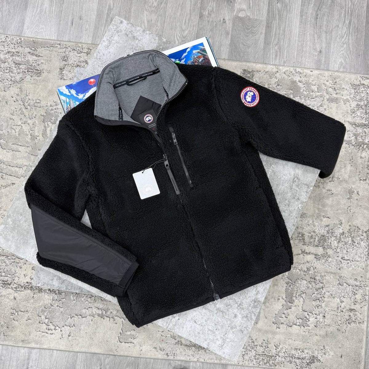SUPER CLON CANAD GOOS KELOWN FLEECE JACKET jay2708