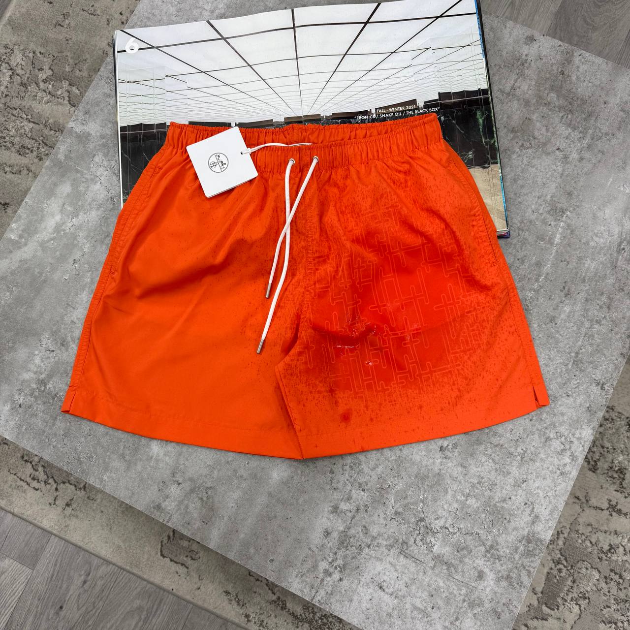 SUPER CLON HERM SWIM SHORTS 💦WATER EFFECT jay3006