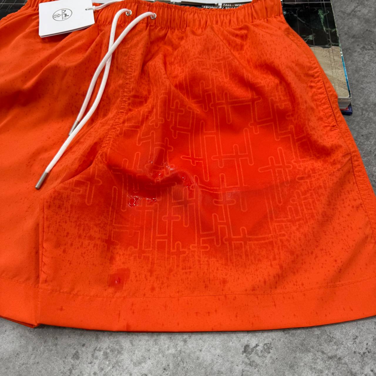 SUPER CLON HERM SWIM SHORTS 💦WATER EFFECT jay3006