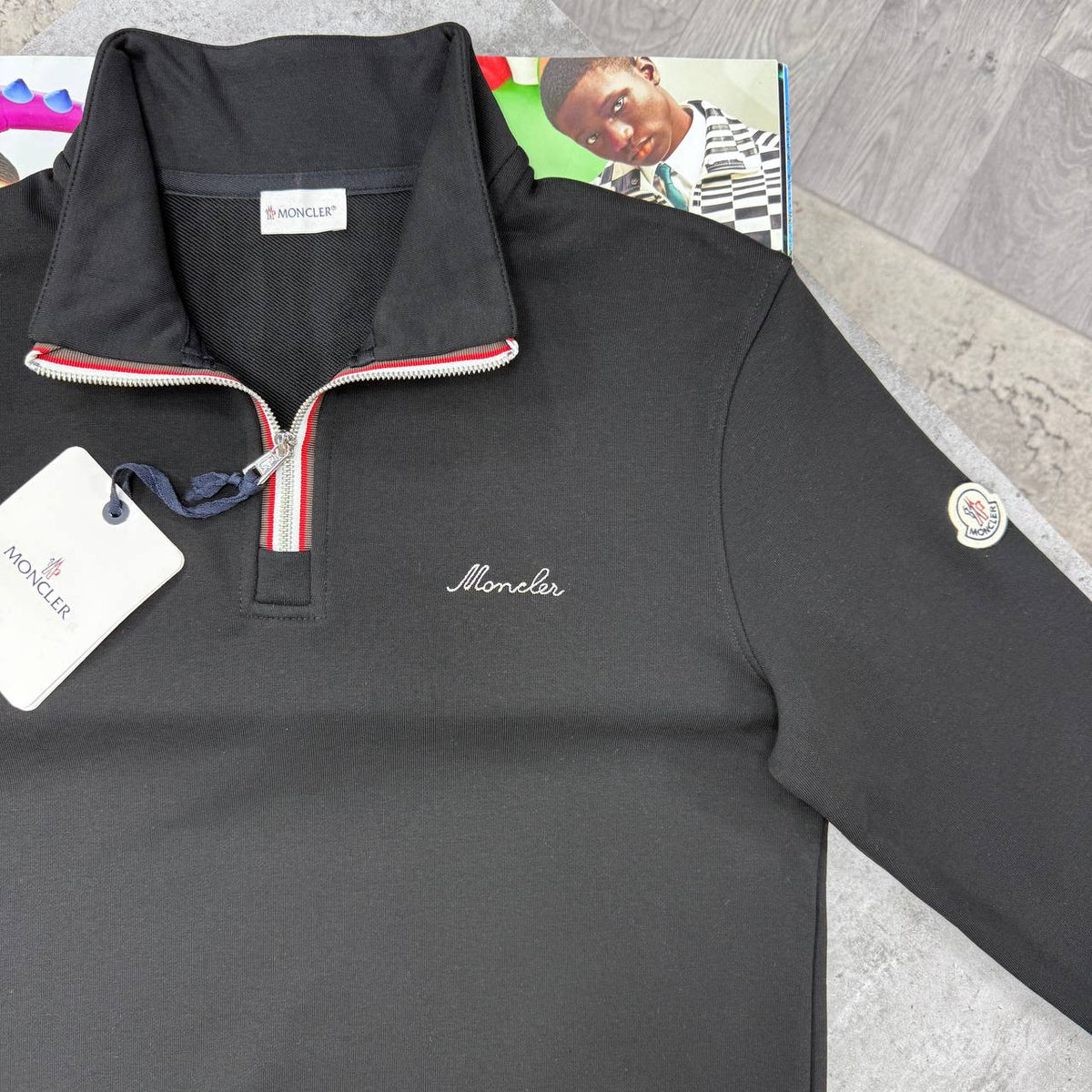 SUPER CLON MONCLE HALF ZIP SWEAT ARRIVED jay1909