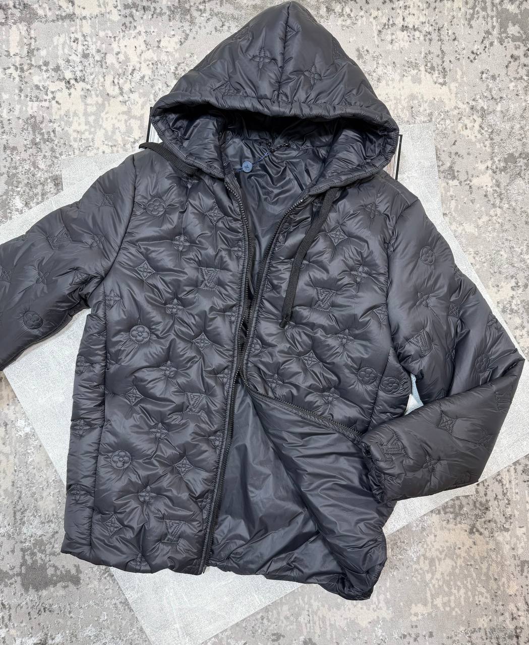 LV Padded Jacket Black aj0209