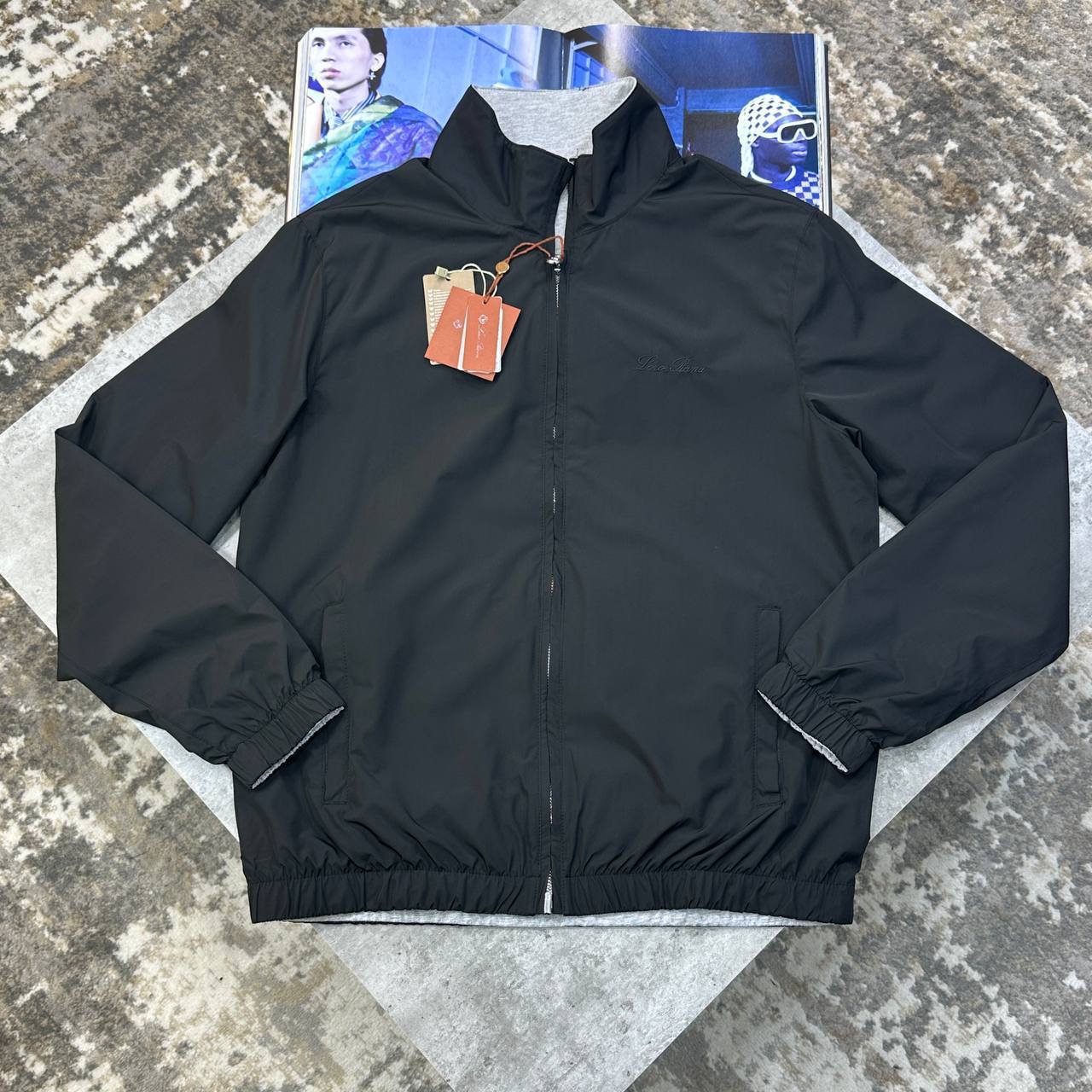Superclon quality Lor piana reversible jacket ha0509