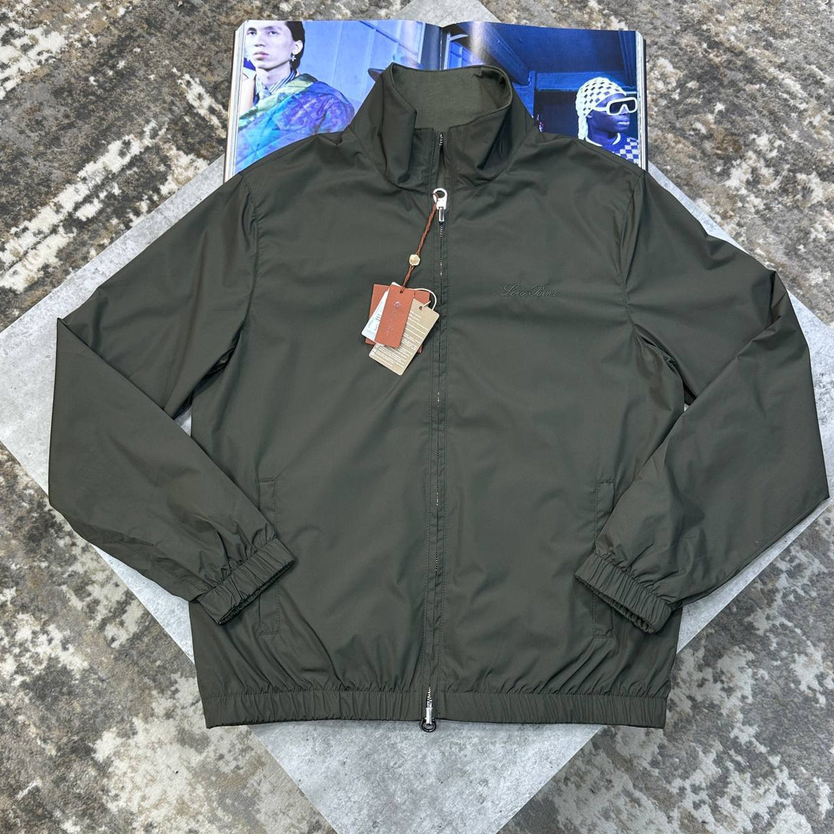 Superclon quality Lor piana reversible jacket ha0509