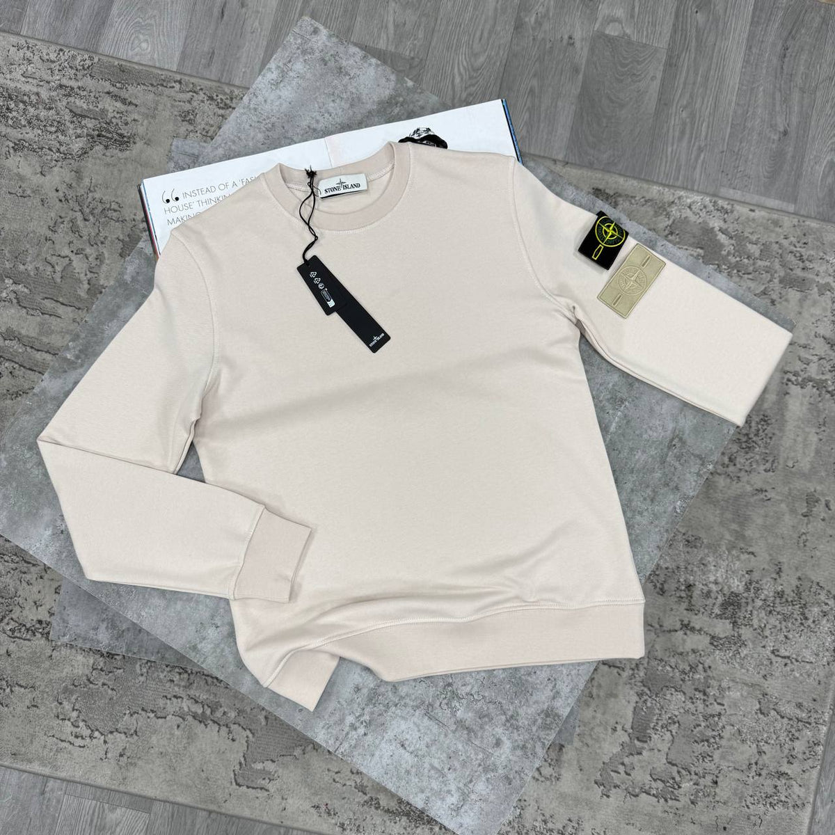 SUPER CLON STONE SWEAT WITH DOUBLE BADGE jay0809