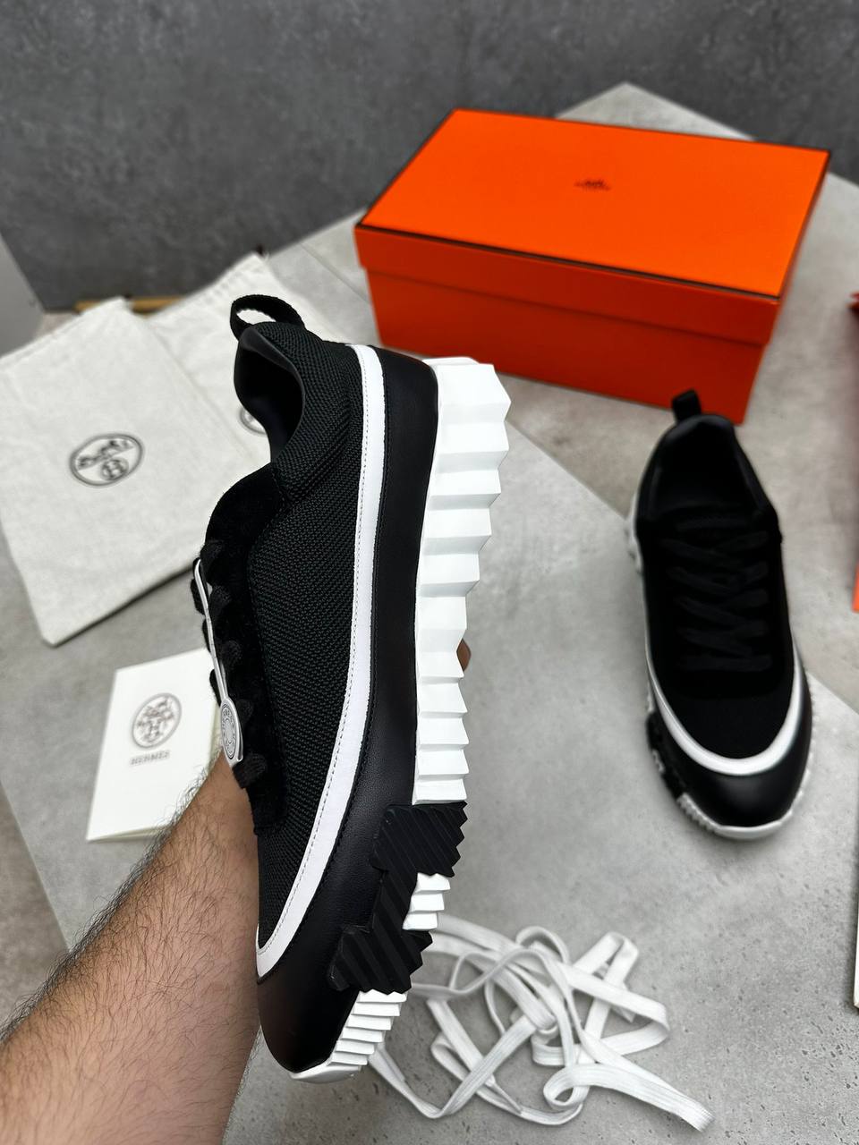 SUPER CLO HERMES TRAINERS am0909
