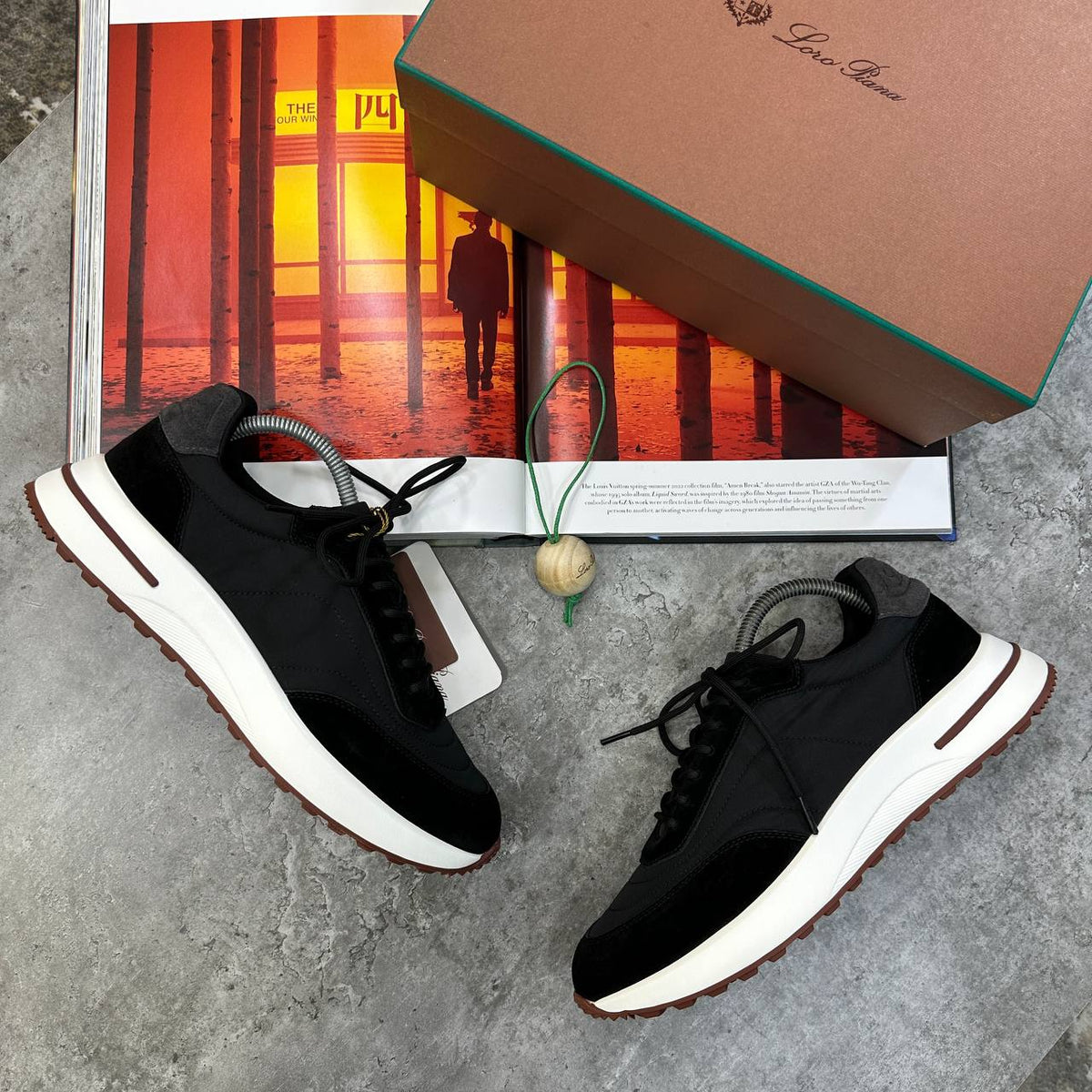 Superclon quality Lor piana Trainers ha1109