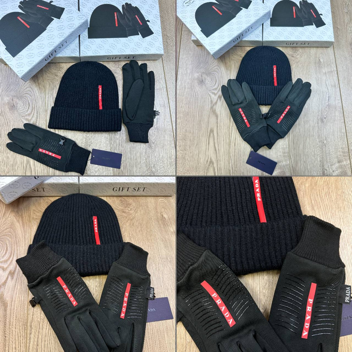 PRAD HAD AND GlOVES 🧤 SET to1209