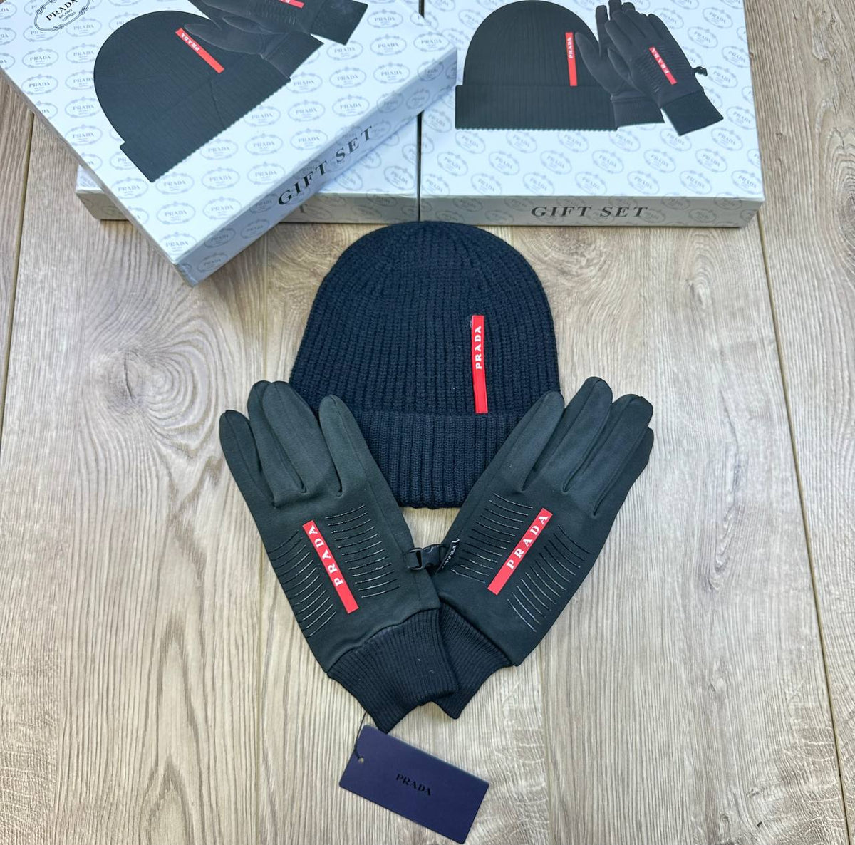 PRAD HAD AND GlOVES 🧤 SET to1209