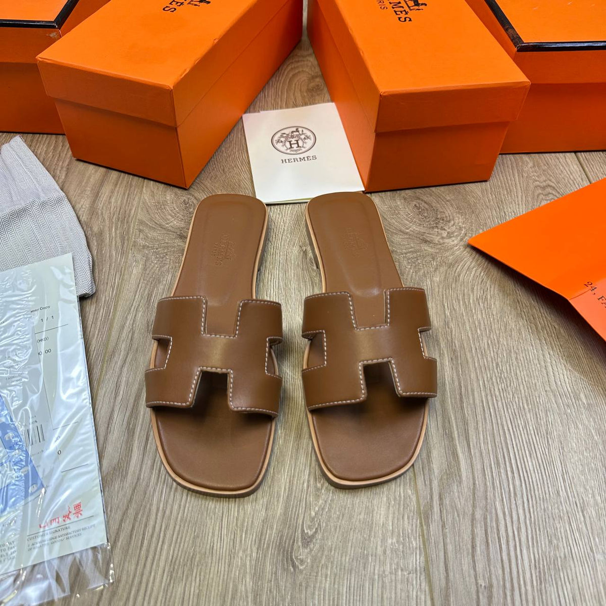 Herme SANDALES WITH Boxed to1209