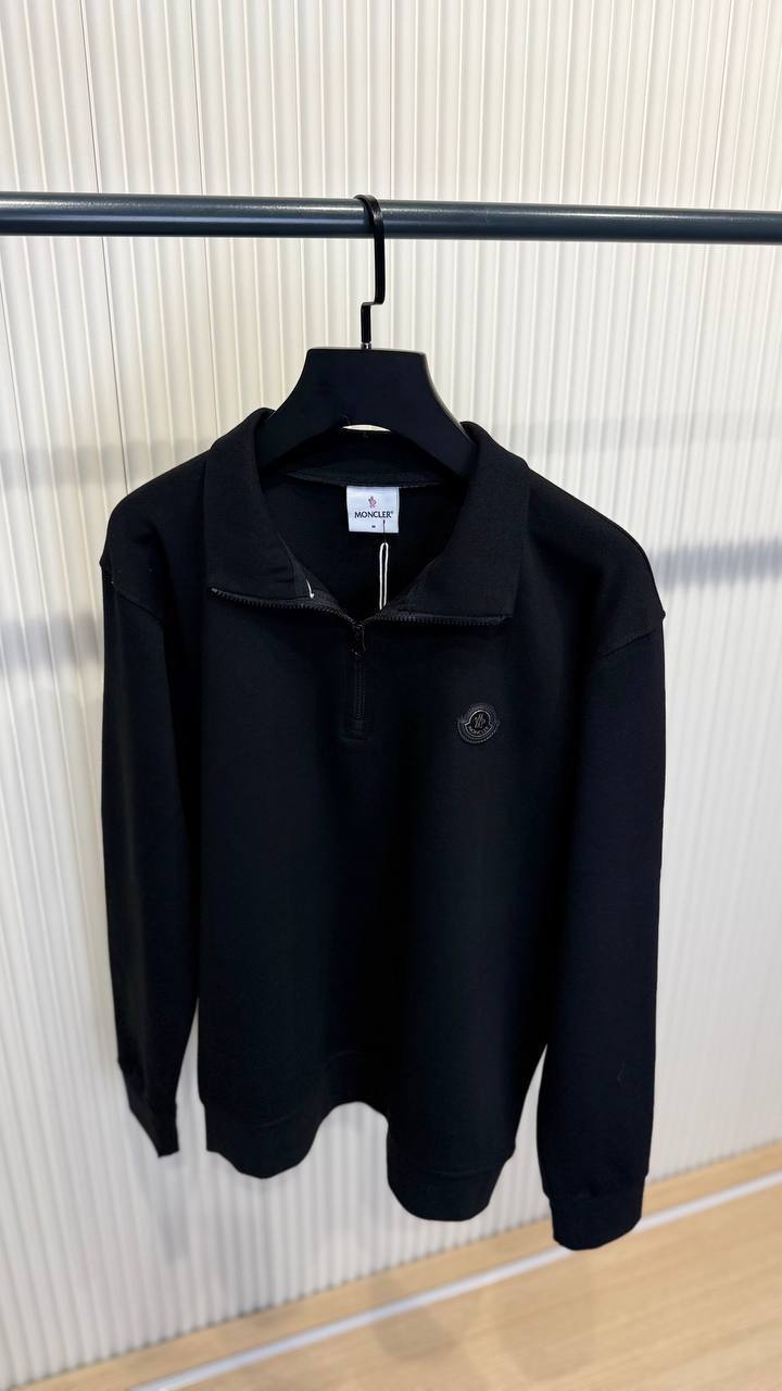 Moncle half-zip men's pique sweatshirt to1209