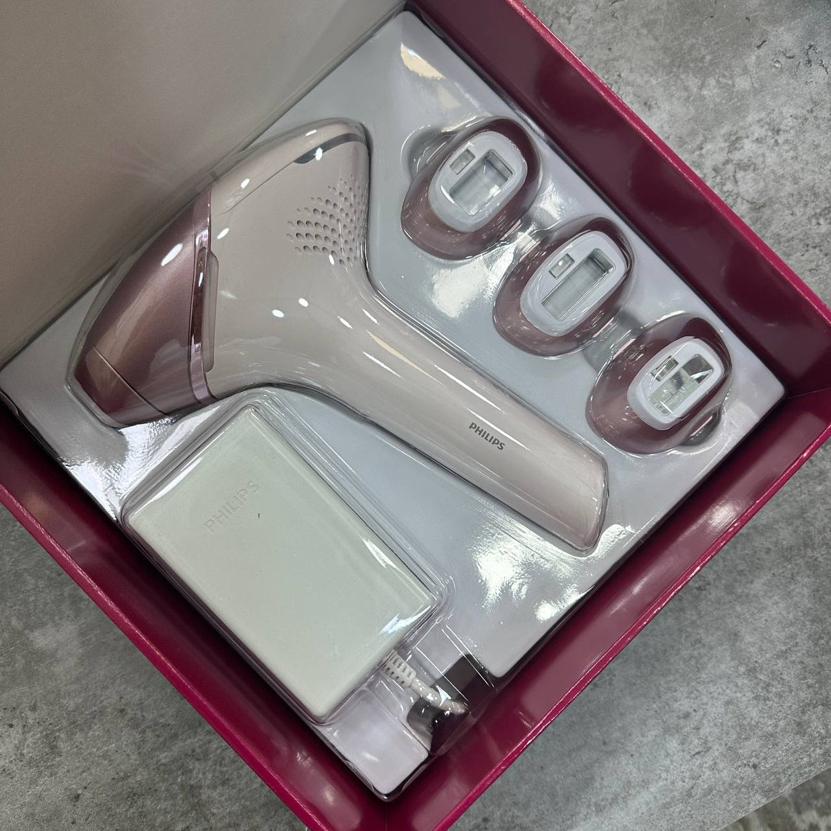 Superclon quality Philips hair removal absolute full packaging ha1309