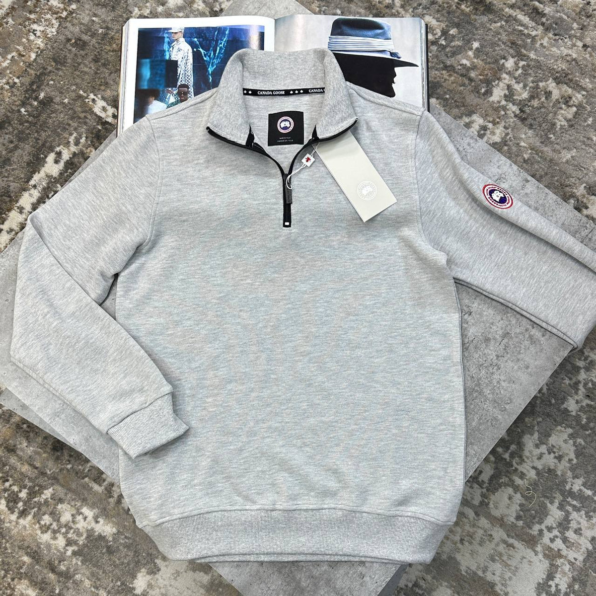 Superclon quality Canad goos half zip jumper ha1309