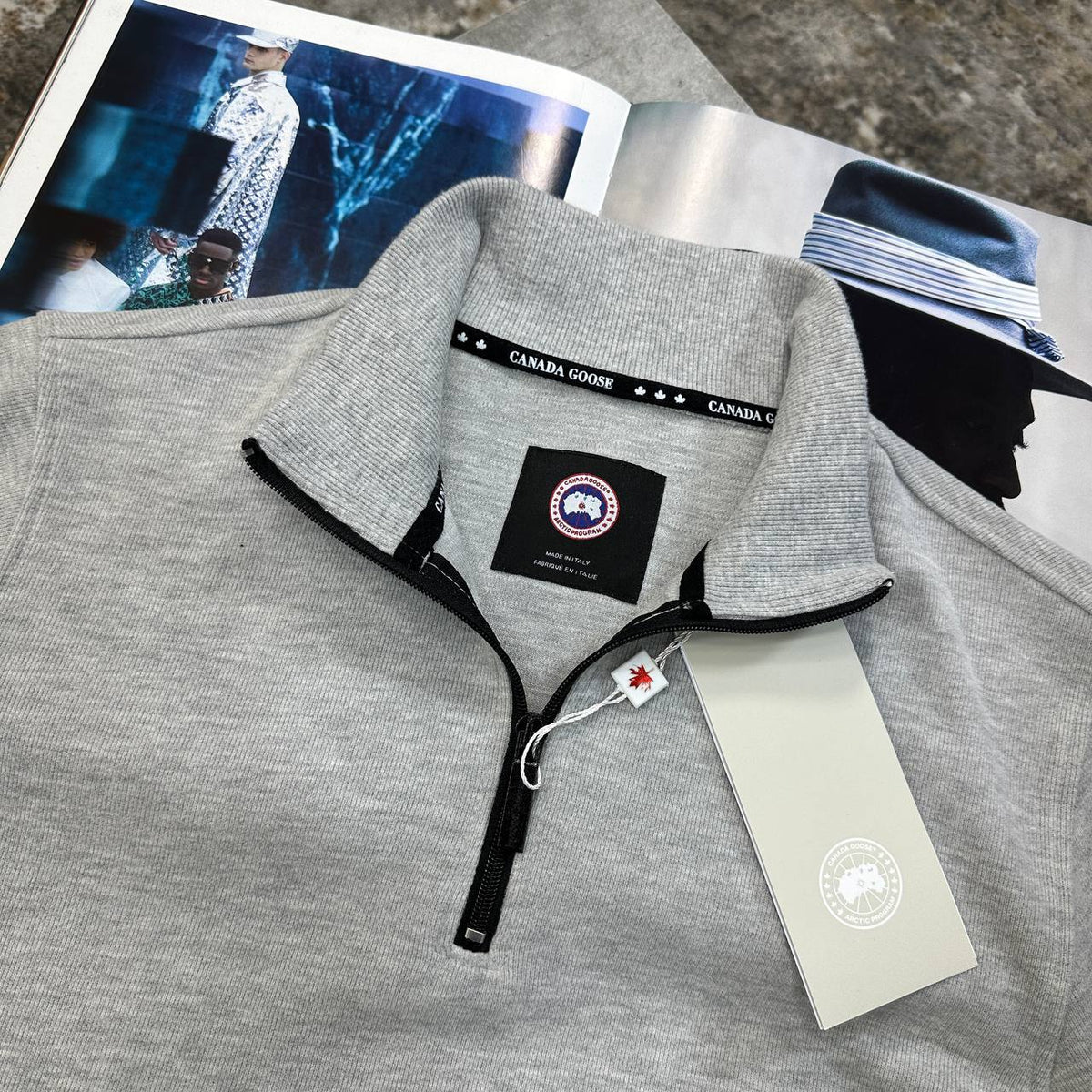 Superclon quality Canad goos half zip jumper ha1309