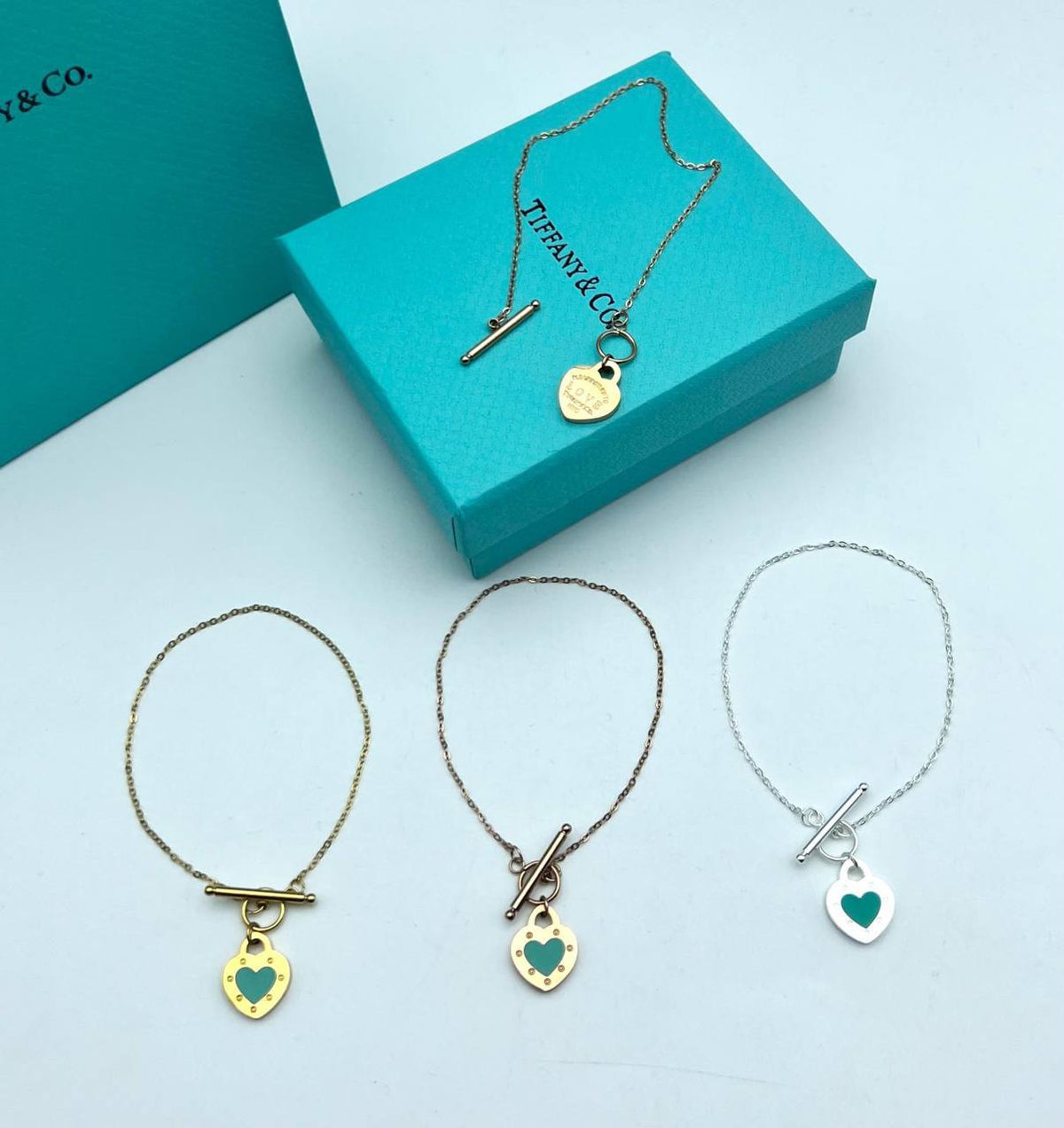 Tiffan braclet with box and carrier bag sa1509