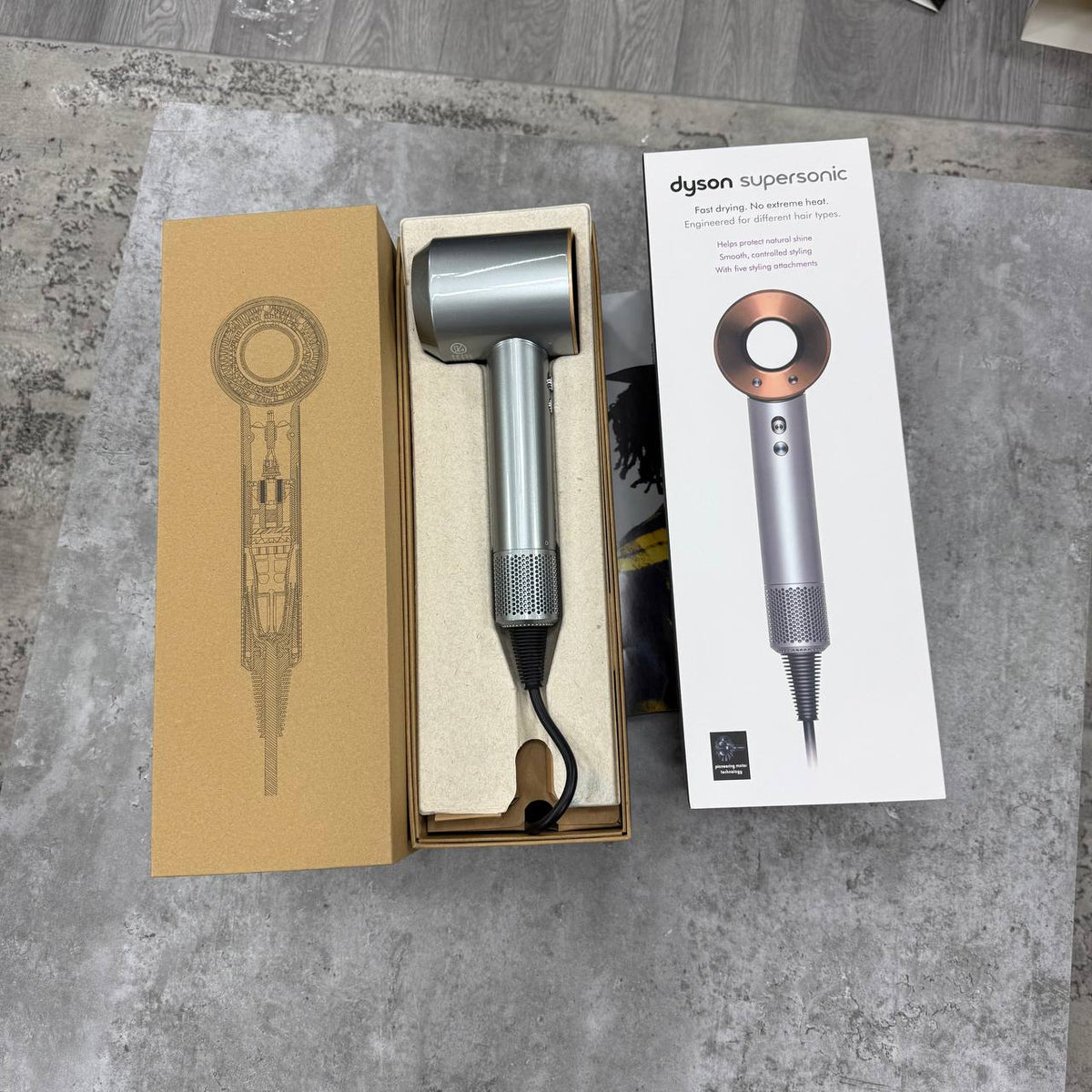 SUPER CLON DYSON SUPERSONI HAIR DRYER WITH FULL PACKAGING ETC jay1509