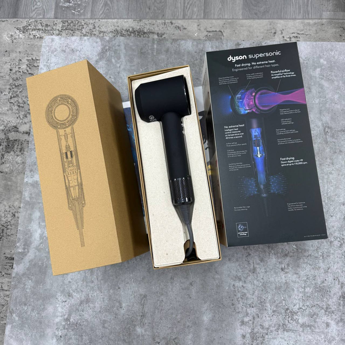 SUPER CLON DYSON SUPERSONI HAIR DRYER WITH FULL PACKAGING ETC jay1509