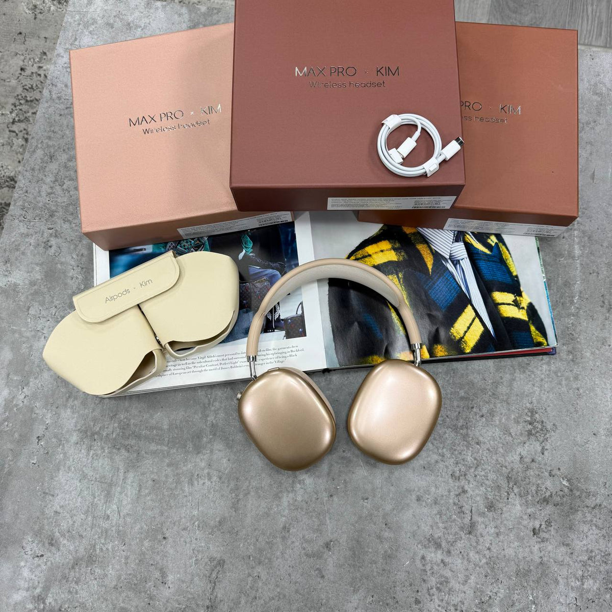 SUPER CLON AIRPODS MAX PRO KIM ADDITION jay1509