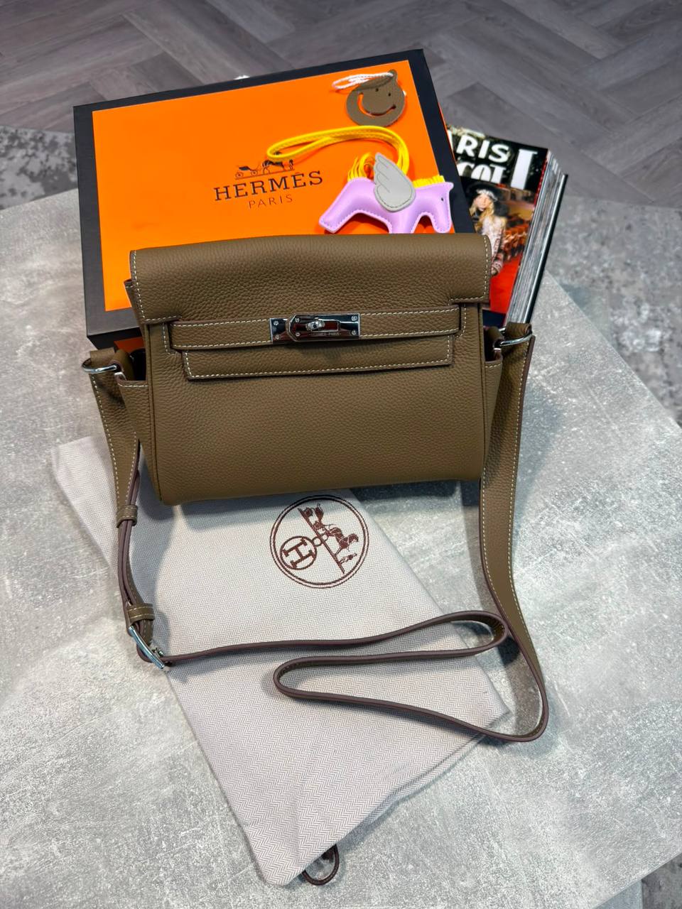 Super Clon Herme Mens Bag Boxed and Packaged aj1609