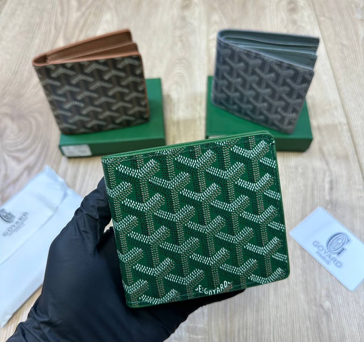 Goyar men’s Wallet Comes with boxes to1909