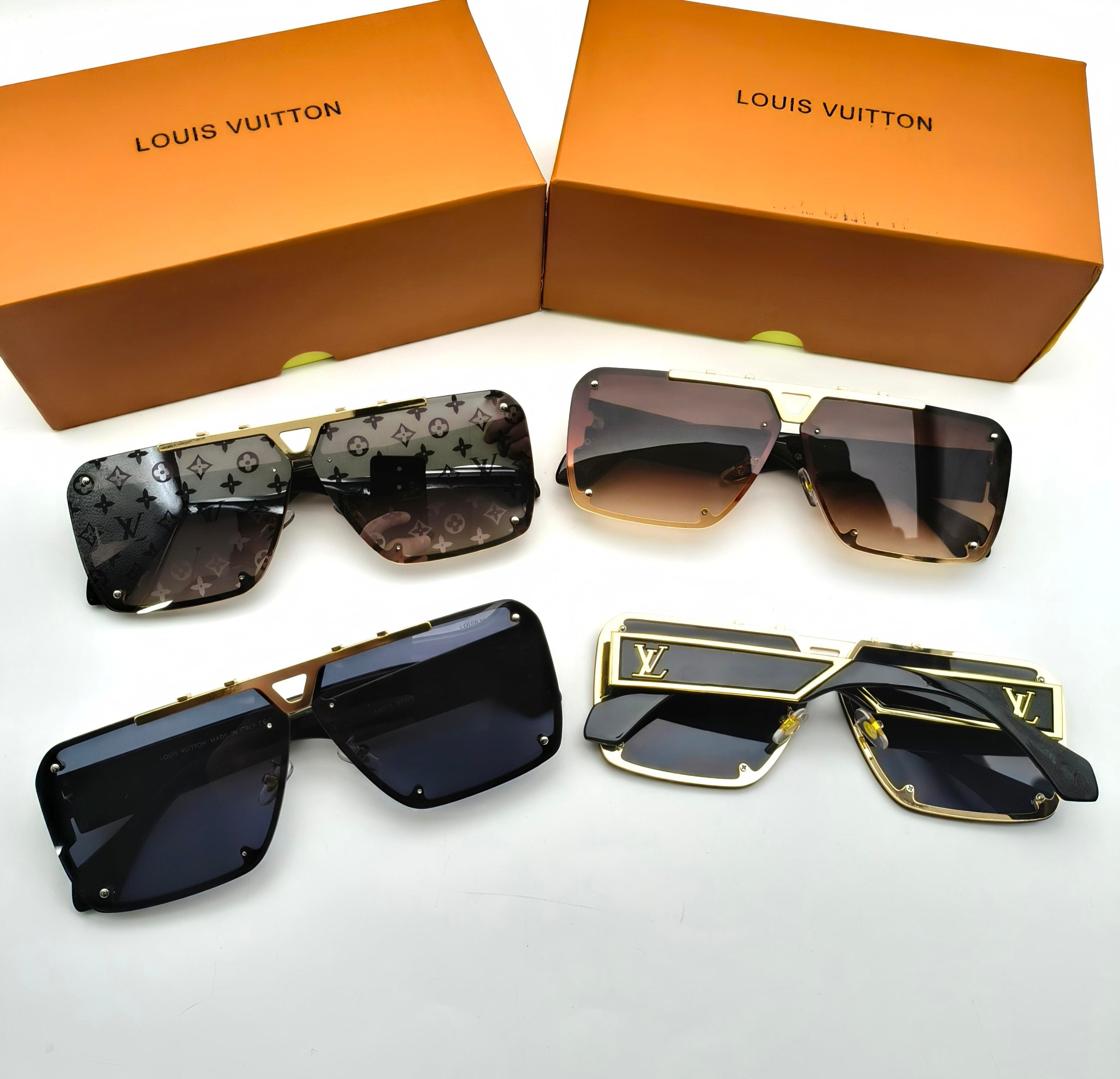 Loui Vuitto sunglasses with box am0904