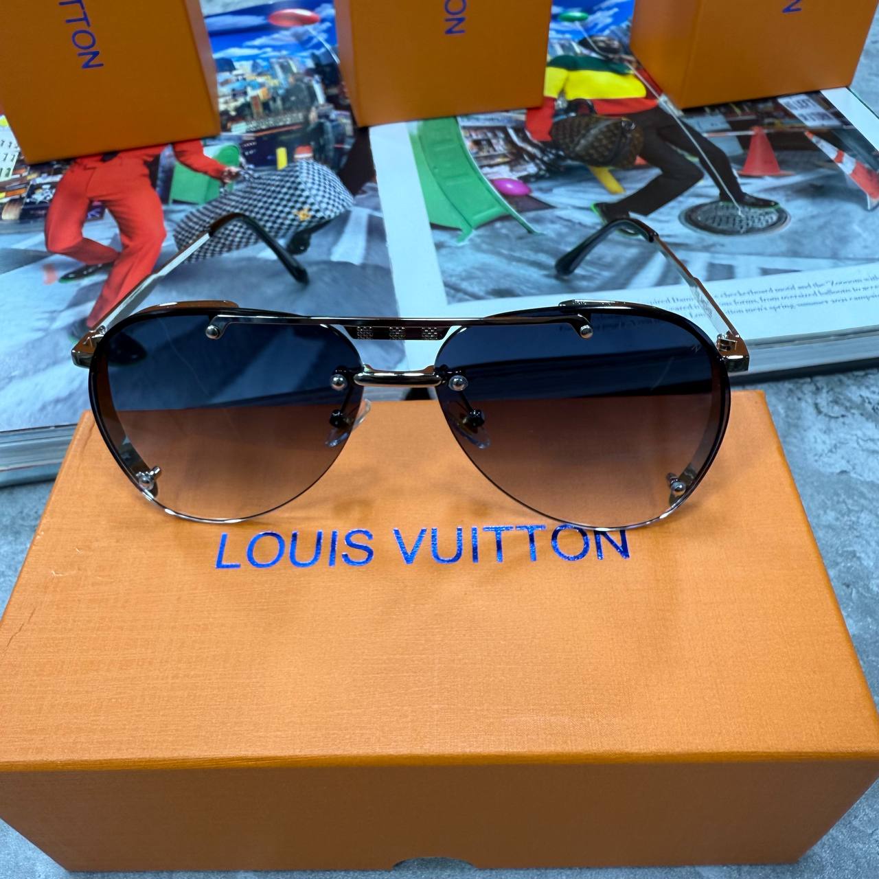 TOP QUALITY LV SUNGLASSES 🕶️ WITH FULL PACKAGING ETC jay2707