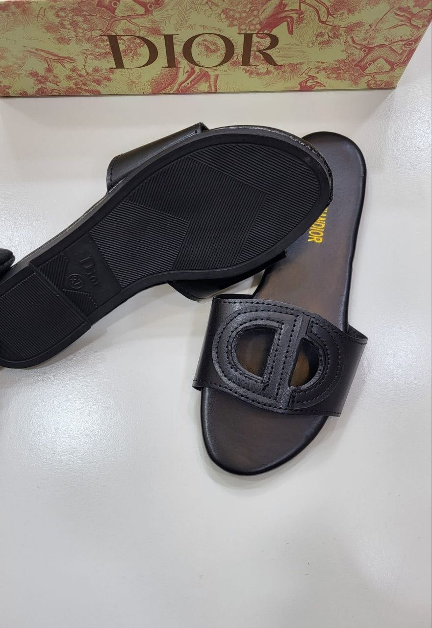 QUALITY CHRISTIA DIO WOMEN SLIDDERS WITH BOX ak2006
