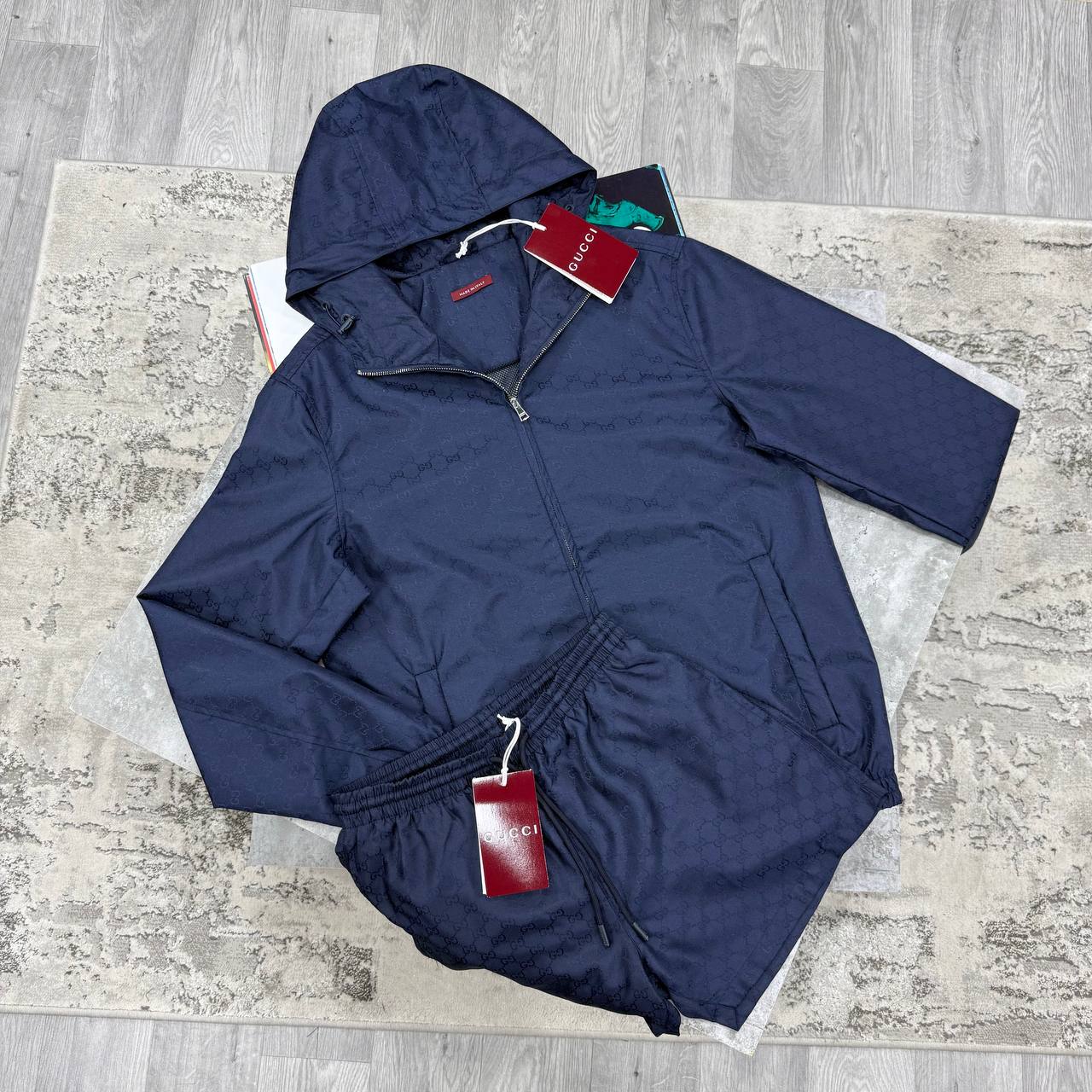 SUPER CLON GUCC WINDBREAKER & SHORTS jay0508