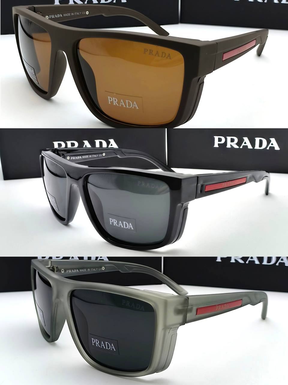PRAD SUNGLASSES COME WITH BOX ETC am2106
