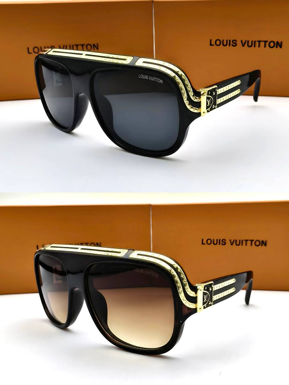 LV SUNGLASSES COME WITH BOX ETC am2106