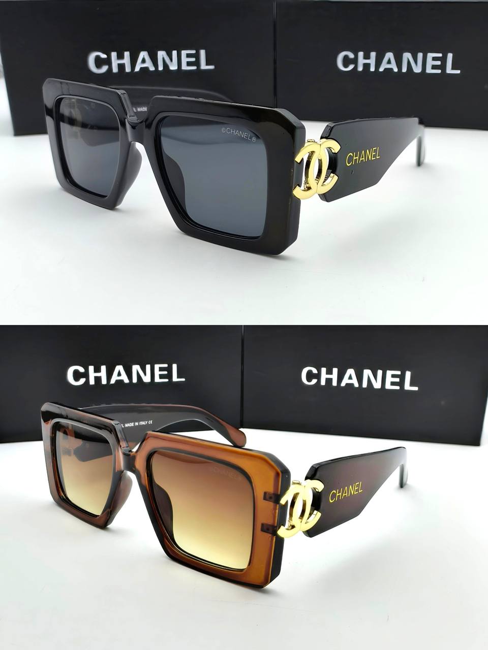 CHANE SUNGLASSES COME WITH BOX ETC am2106