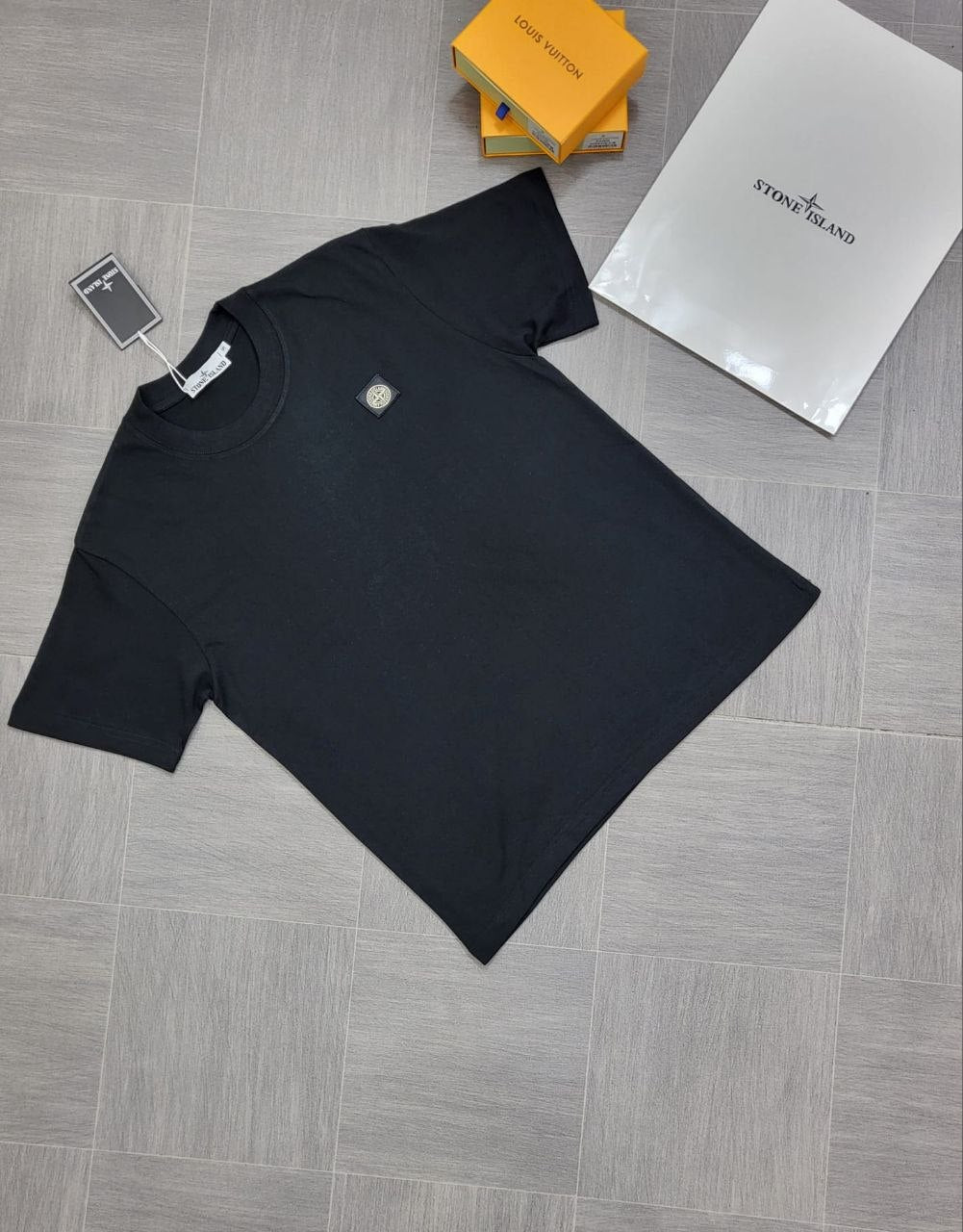 SUPERCLON QUALITY STON ISLAN T - SHIRT WITH *BAG* ak2406