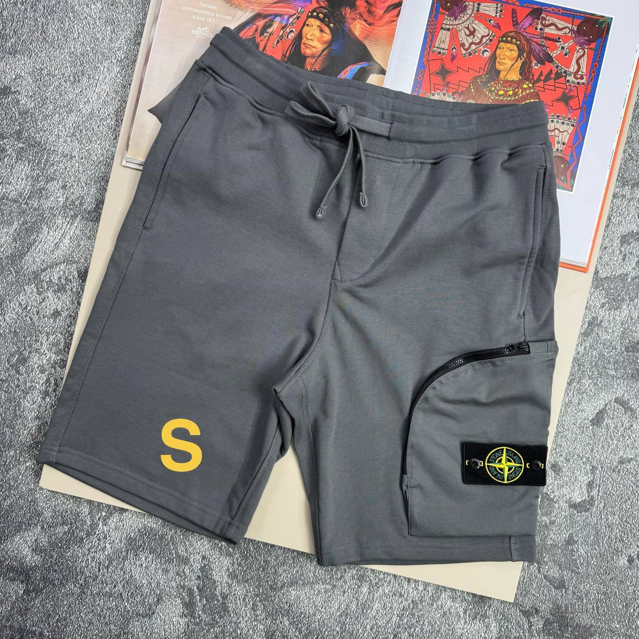 Ston fleec short sa2506