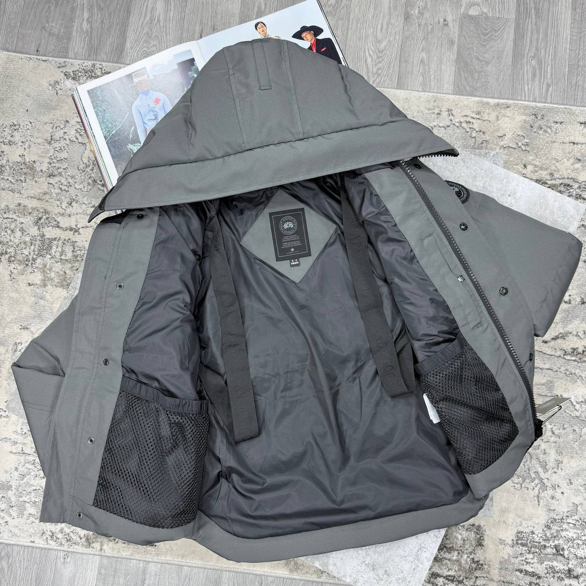 SUPER CLON CANAD GOOS MACMILLAN PARKA WITH DUST BAG ETC jay1409