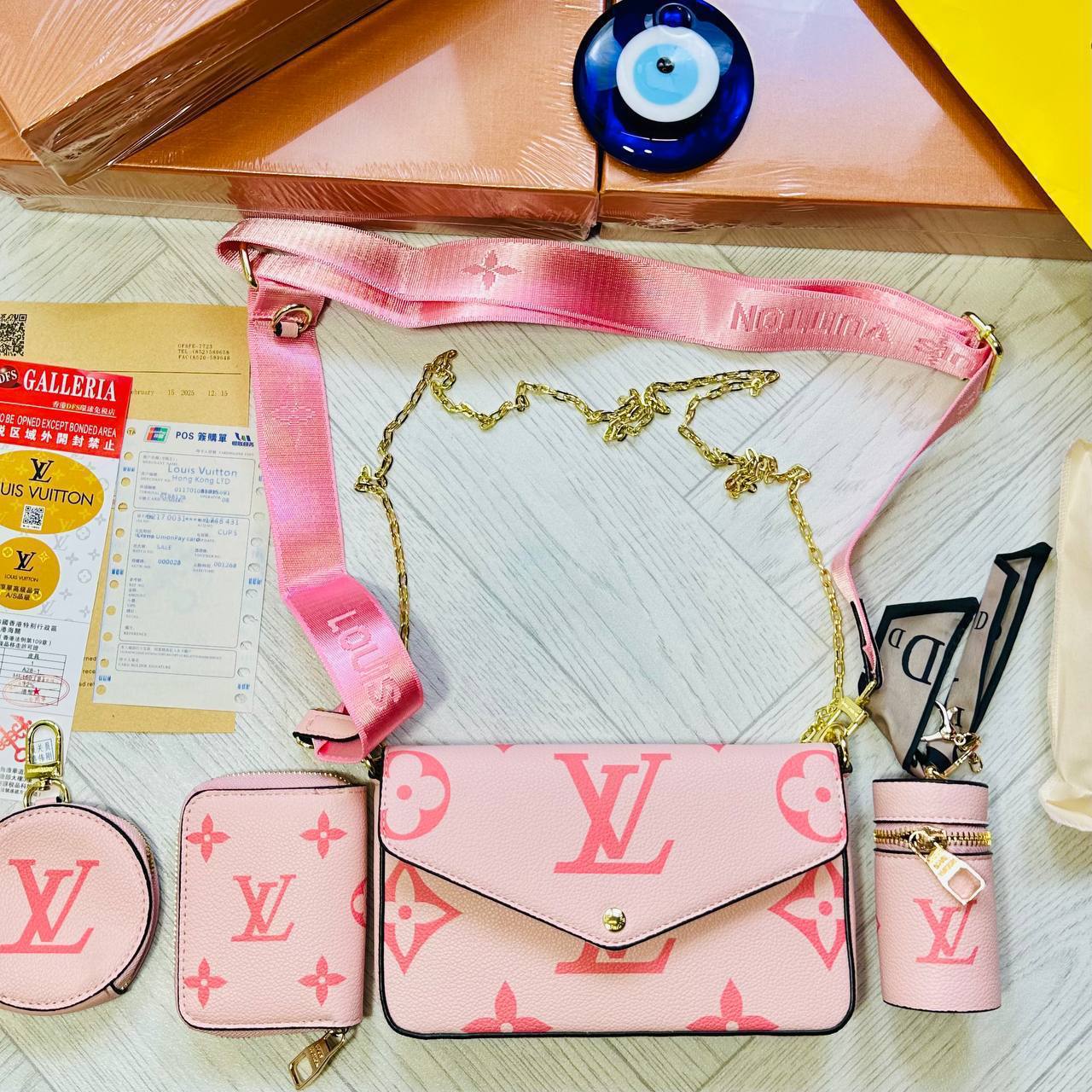 LV PURSE GIFT SET BOX END PEPPER WORK AVAILABLE to2706