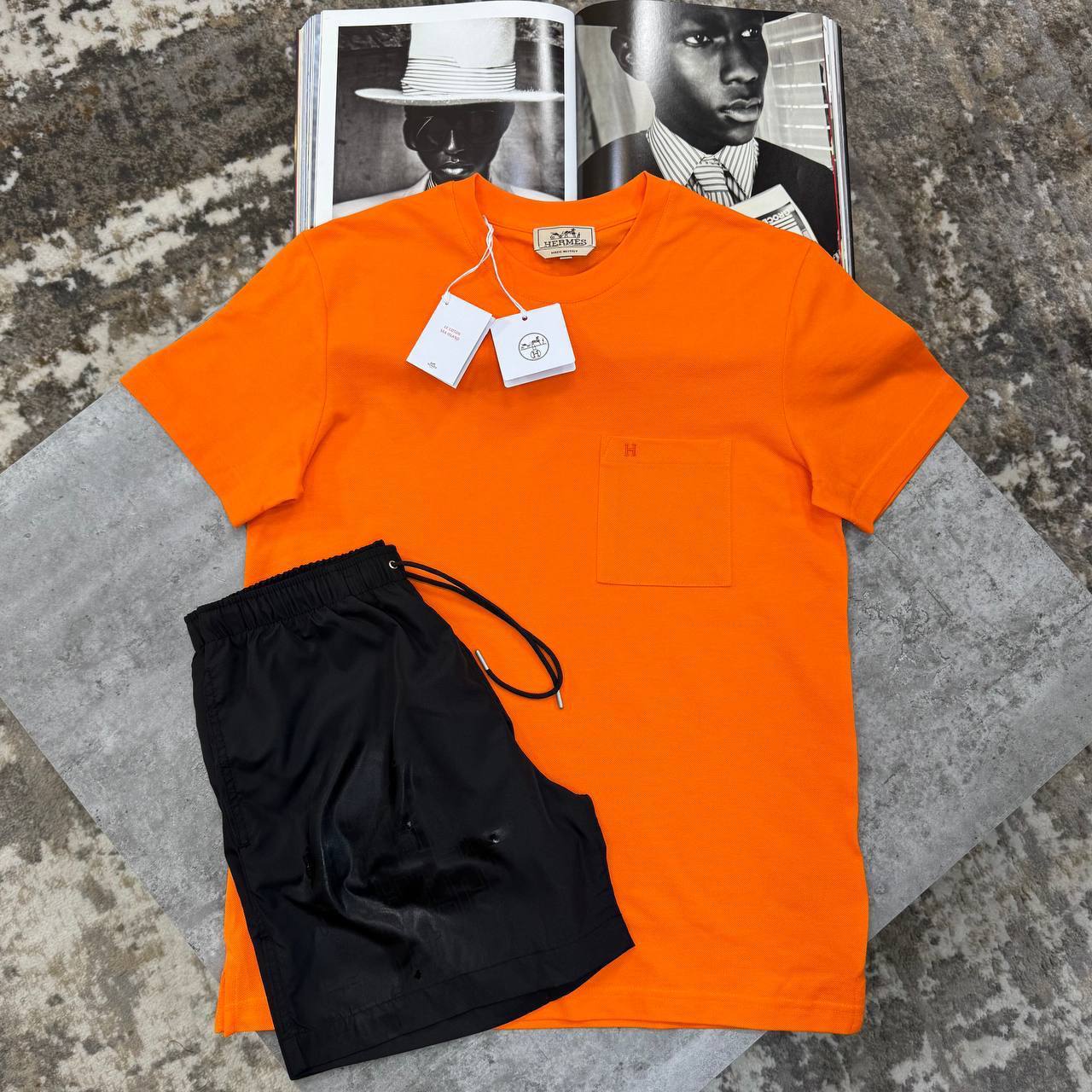 Top quality T-shirt or Short Hermes Set ha2706