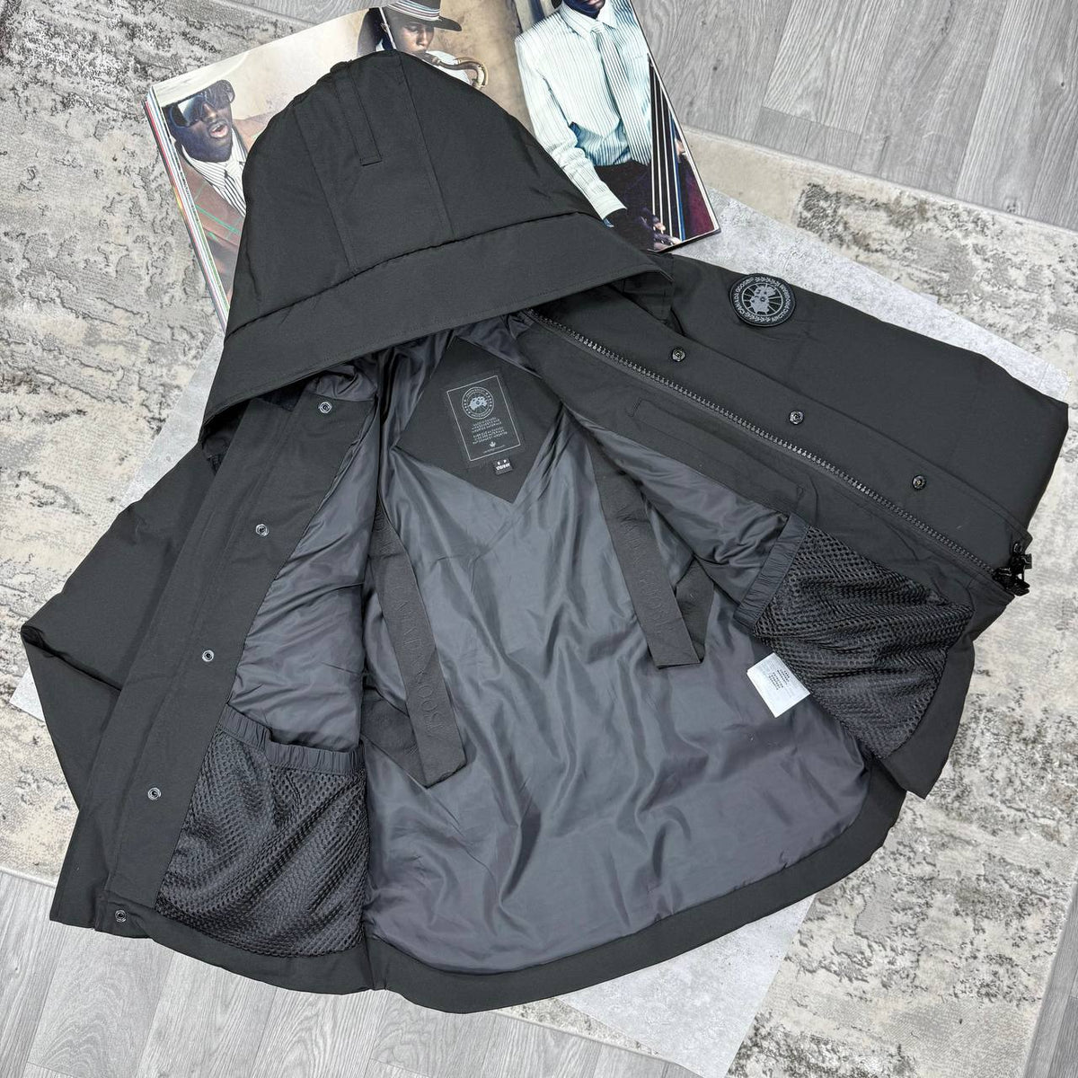 SUPER CLON CANAD GOOS MACMILLAN PARKA WITH DUST BAG ETC jay1409