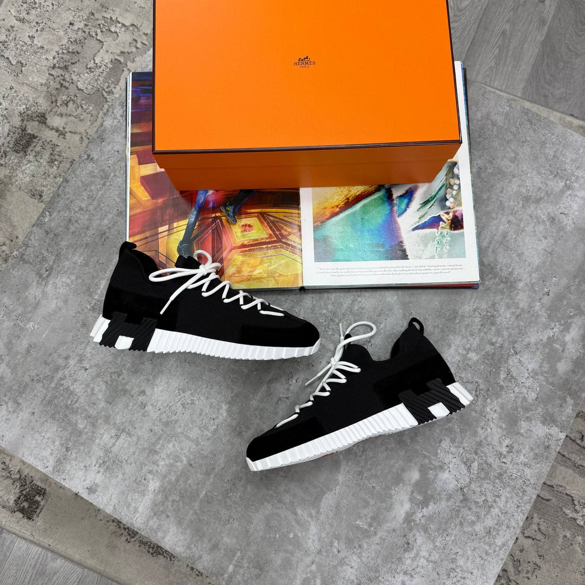 SUPER CLON HERM CLOTH LOW TRAINERS jay1109