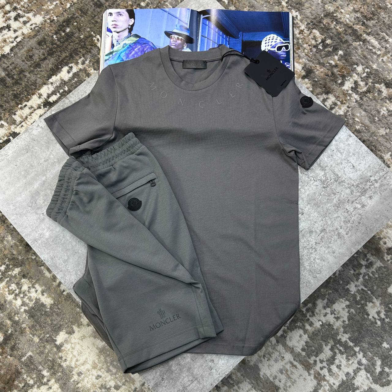 Top quality Moncle shorts set ha2906
