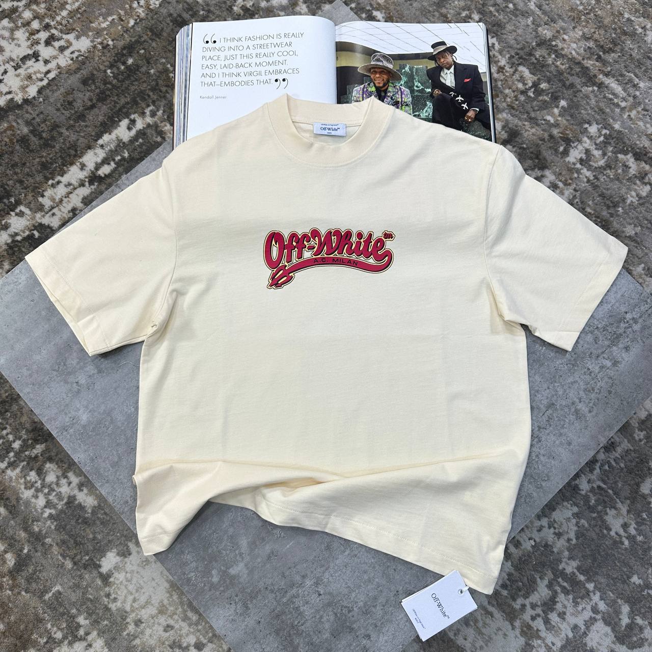 Top quality Off white T-shirt oversized ha2906