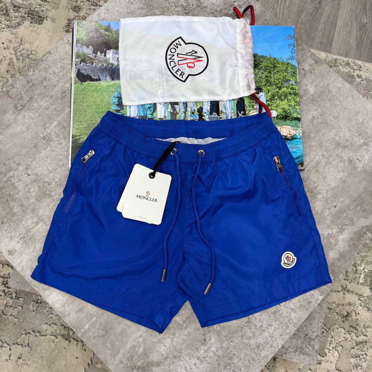 SUPER CLON MONCLE SWIM SHORTS jay2206