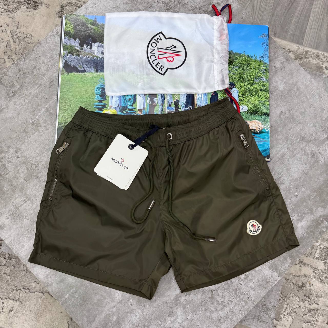 SUPER CLON MONCLE SWIM SHORTS jay2206
